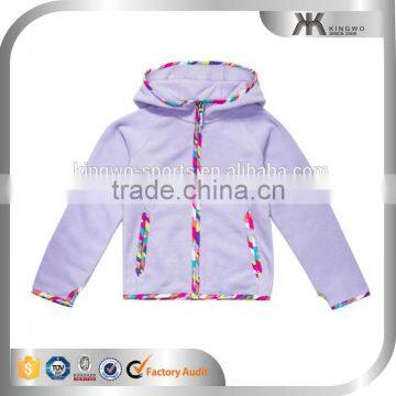 Cheap Fleece Jacket With Hoody Casual Wear for Kids Clothes photo-2