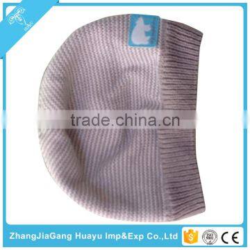 100% Superfine Merino Wool Fashion Jacquard Thermal Beanie photo-4