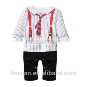 Baby Long Sleeve Boys Bodysuit Set Romper Spring Infant Boy's Clothing Sets photo-3