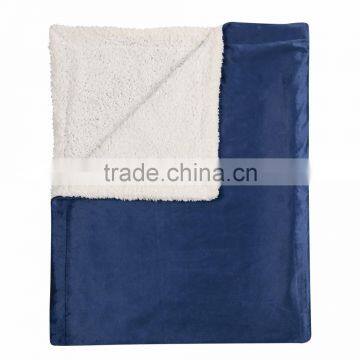 Sherpa Blanket - Measures 60" x 50", Made From 100% Polyester Fleece, Super Soft Feel and Comes With Your Logo photo-2