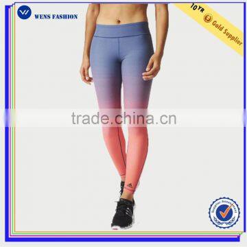 Factory Wholesale Women Sportswear Yoga Leggings Without Pockets Patterned Leggings