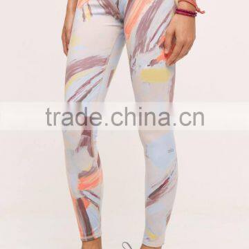 New Style Sublimation Leggins Padded Sports Bra With Workout Clothes for Women photo-4