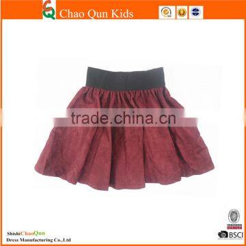 Wholesale Render Dress Plaid Elastic Band Mini Pleated Skirts