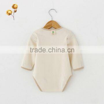 High Quality Solid Color Soft Organic Baby Onesie photo-2