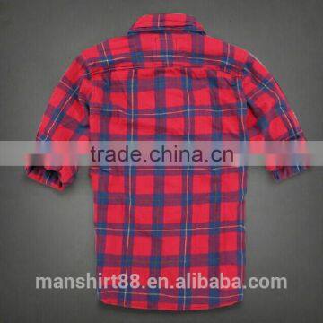 2017 Men's New Fashion Design Flannel Casual Shirt photo-2