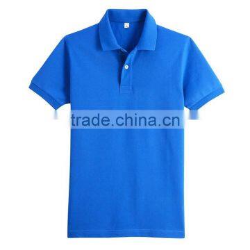 Wholesale 100%cotton Basic Blank Polo Shirts for Male photo-2