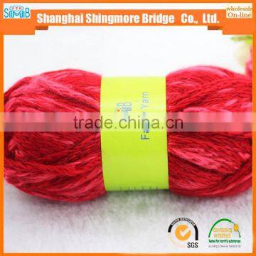 China Tube Yarn Supplier Hot Wholesale Fashion Hollow Yarn for Knitting With Factory Price photo-2