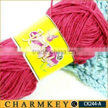 ACRYLIC WITH cotton yarn for glove knitting