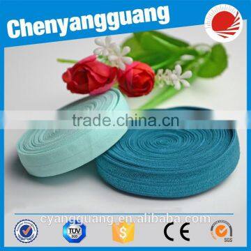 Shiny Solid Folding Over Elastic Band For Elastic Headbands Design photo-3