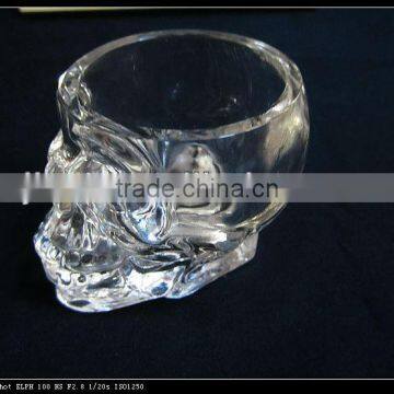 Skull Shape Crystal Candlesticks,Crystal Candle Holder photo-3