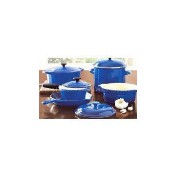 Customized Cookware Round Enamel Cast Iron Casseroles With Lid photo-3