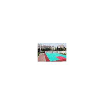 Customized Gymnastics Modular Sports Flooring , Environmentally Friendly Flooring