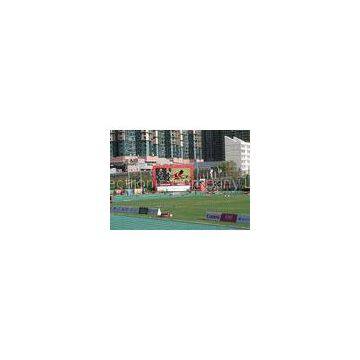 16 bit P20 RGB Led Outdoor Sports Display LED Ribbon Board With Large View Angle , Static Scanning