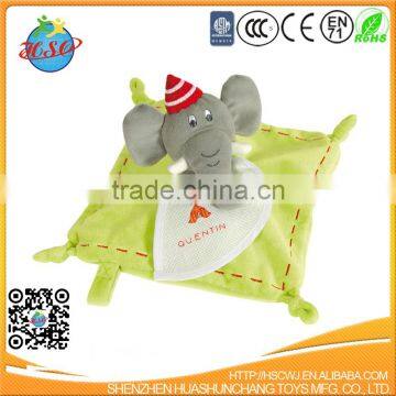 Wholesale Grey Elephant Baby Doudou Comforter Blanket Animal Toy photo-2