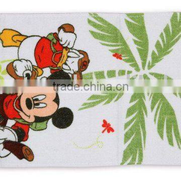 100%cotton printed towel blanket