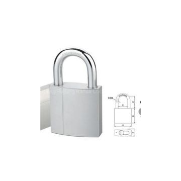 Brass Padlock With Interchangeable Cylinder