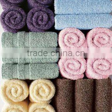 2017 Wholesale100% Cotton Bath Towel White Color Plain Design photo-2
