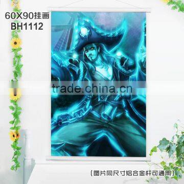 Hot Game Home Cartoon Decor Poster Wall King Glory Anime Wall scrolls Paintings Wall Stickers 60*90CM