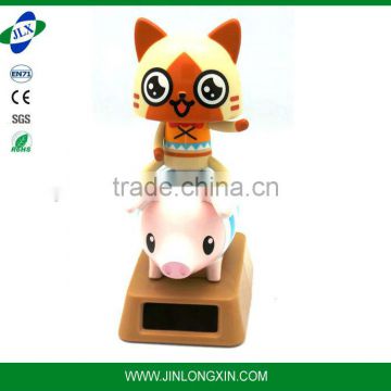 Head toy Car decoration Lovely cat Cartoon doll Clock toys