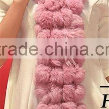 Rex Rabbit Fur Scarf/Wholesale And Retail/Custom-Made