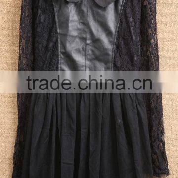 Ladies' Dress With Lace