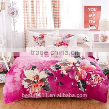 2017 New Design Single Bed Custom Printed Bed Sheets BS266 photo-4