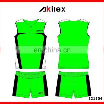 newest design sublimation custom made volleyball jersey