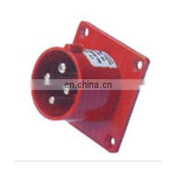 Ordinary Type Industrial Panel Mounted Plug 614 16A IP44