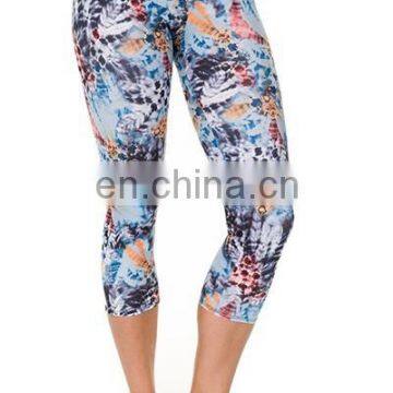 Printed Knitted Leggings/ Stretch Yoga Pants photo-4
