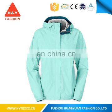 Plus size outdoor waterproof polyester windbreaker jacket,winter jacket