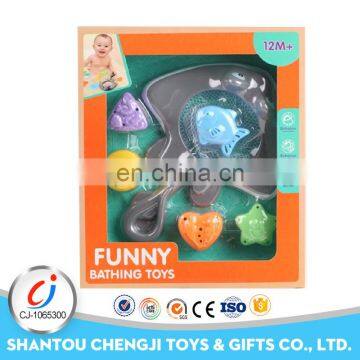 Hot sales kids game plastic summer small plastic toy fish