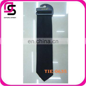 Classic high quality pure color unisex tie