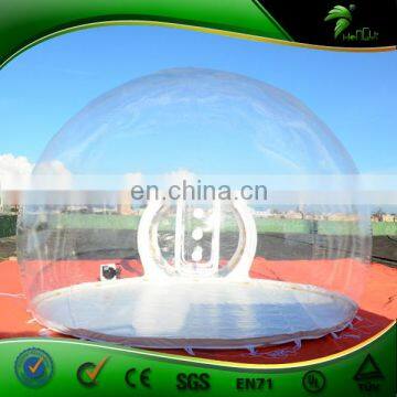 Giant Inflatable Bubble Tent with Tunnels Camping Transparent Dome Tent Hiking Inflatables Balloon