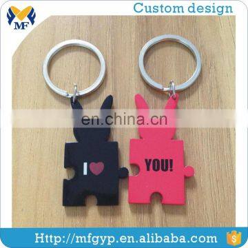 High End Metal Custom Best Friend Keychain photo-3