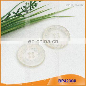 Transparent Resin Polyester Coat Button BP4230