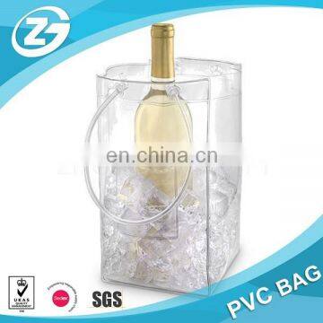 Transparent Ice Chiller Bag for Wine