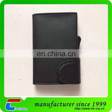business style high quality simple design RFID Blocking Men's Bifold Wallet