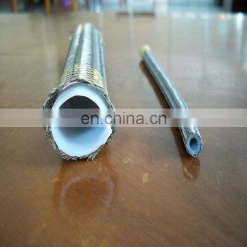 304 stainless steel braided teflon hose used for Sanitary ptfe Coflex hose