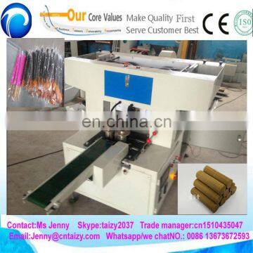 Professional full automatic making bag packing incense stick machine