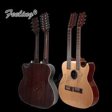 Feeling Harp Guitar Double Neck Guitar Double-1 photo-2
