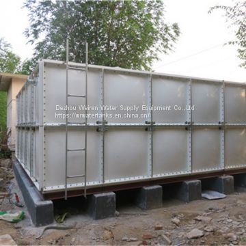 China GRP FRP panel sectional water tank price