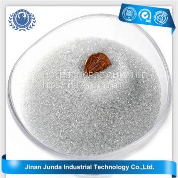 Excellent hardness glass beads for treated surface