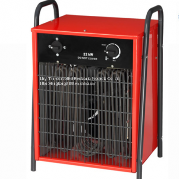 fan heater industrial 380V 15000W  Red yellow black optional