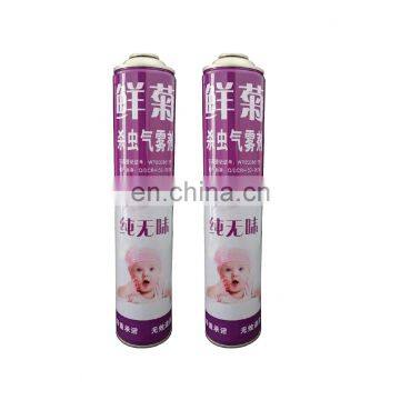 China empty aerosol tin can for insecticide spray and tin aerosol can 750ml