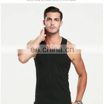 Wholesale Cheap Custom Muscle Men's Fitness Workout Bodybuilding Stringer Blank Vest Tank Top photo-3
