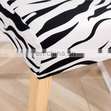 High Quality Floral Printed Polyester And Spandex High Stretch Elastic Chair Covers For Dinning Room photo-6