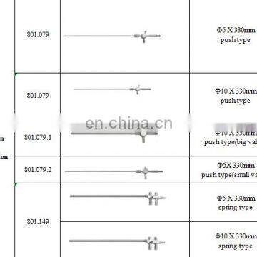 Laparoscopic Instrument Reusable Suction Irrigation Tube Push Type 5mm photo-3
