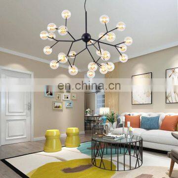 Firework shape fashion pendant lighting for hotel