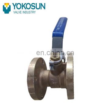 CLASS 150 FLANGE BRONZE BALL VALVE