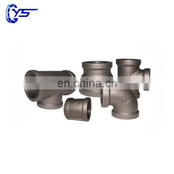 Free sample black malleable iron best pipe fittings black fitting hydraulic 1/4" pipe fitting for fire piping system